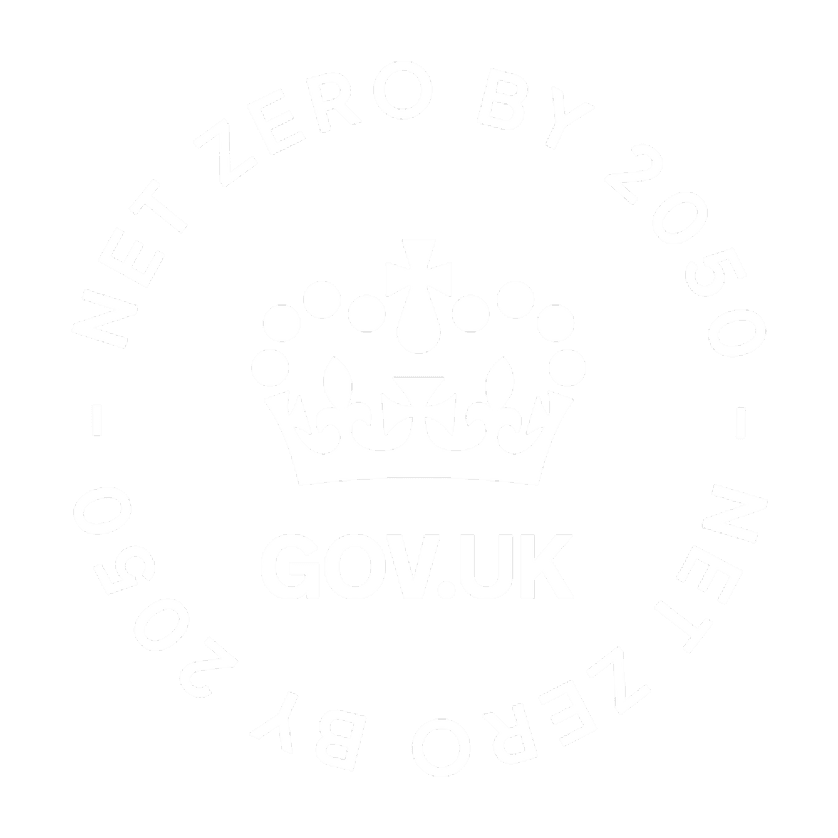 Gov UK Net Zero badge